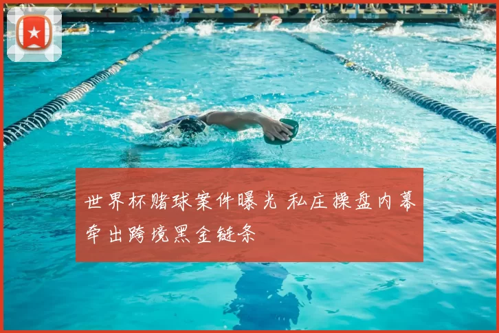 世界杯赌球案件曝光 私庄操盘内幕牵出跨境黑金链条